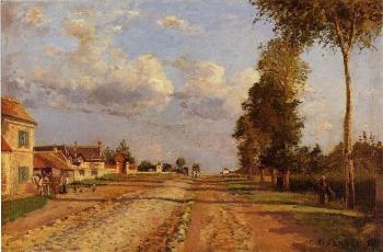 Camille Pissarro : Road to Racquencourt